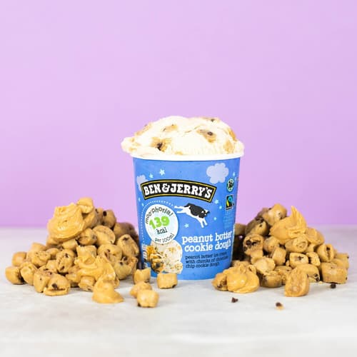 Ben & Jerry's Moophoria Peanut Butter Cookie Dough zmrzlina