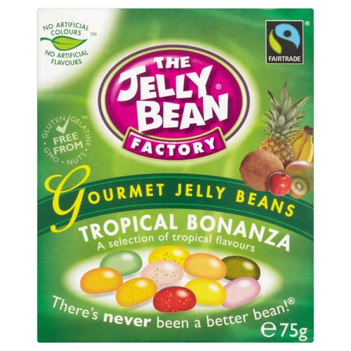 The Jelly Bean Factory Gourmet jelly beans tropical bonanza ovocné