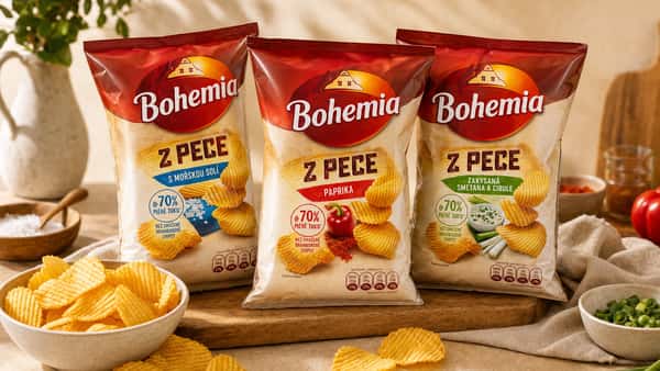 Bohemia: Pečené chipsy z pece