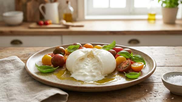 Co je burrata a jak ji použít v kuchyni