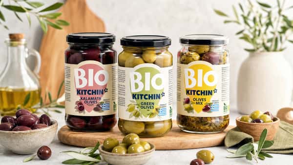 Kitchin BIO olivy: Prémiová chuť Řecka