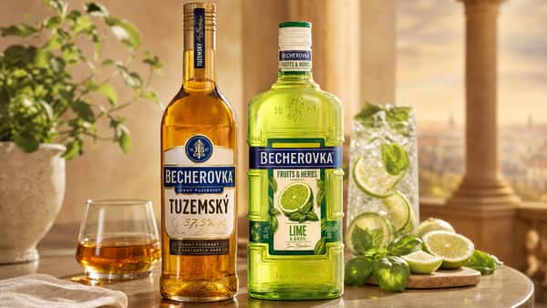 Becherovka: Novinky Tuzemský a Lime & Basil