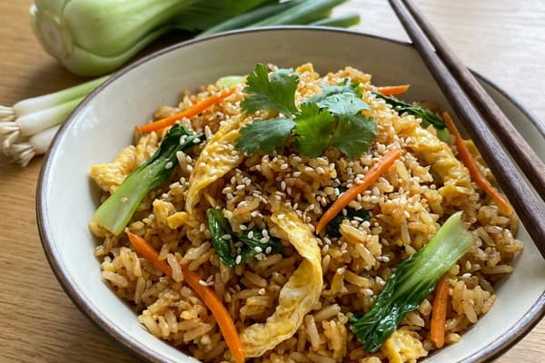 Smažená rýže se zeleninou