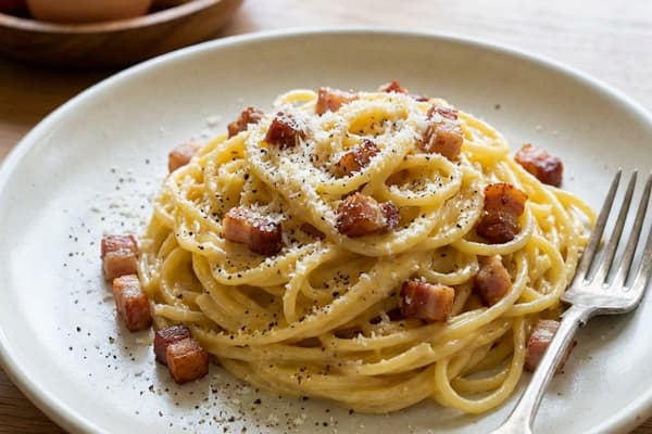 Špagety carbonara