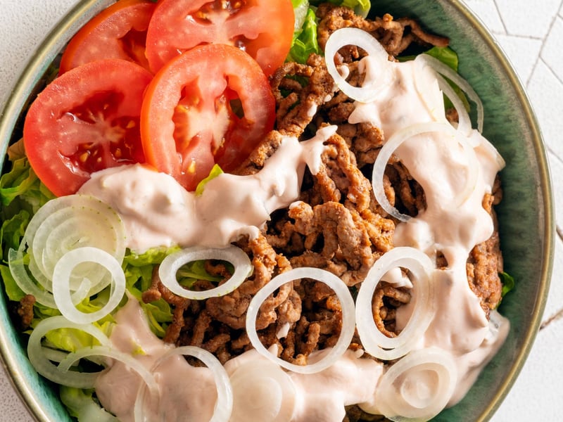 Burger Salad