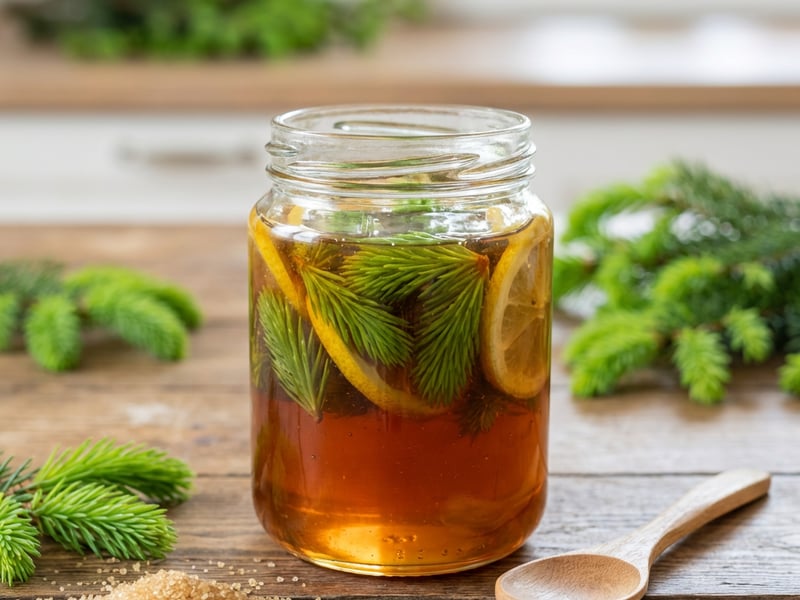 Smrkový sirup (proti kašli)