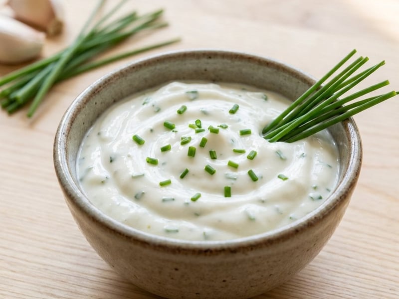 Česnekový dip