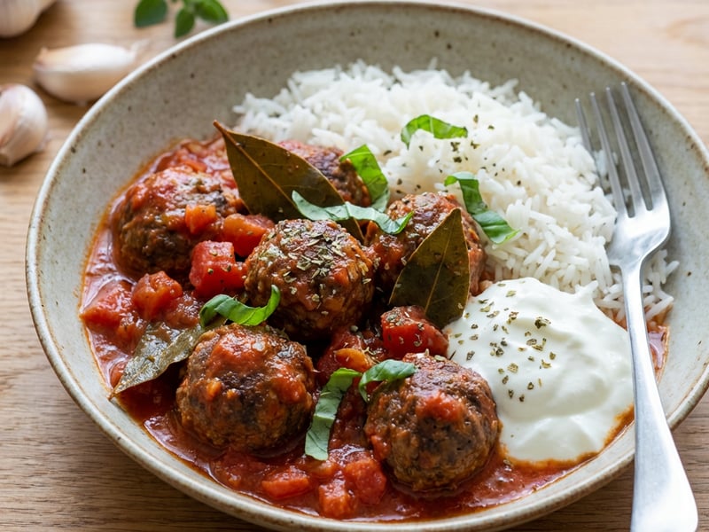 Meatballs with Tomato Sauce