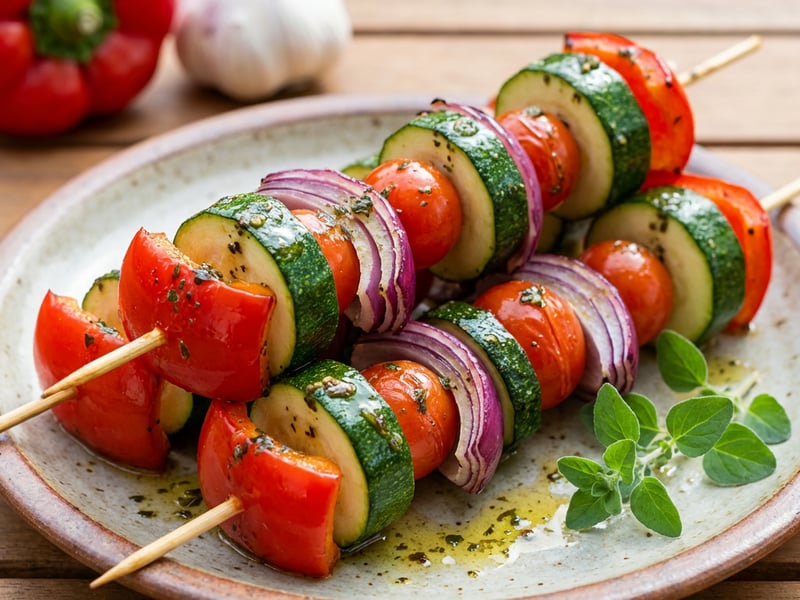 Grilled Vegetable Skewers