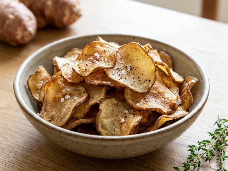 Jerusalem Artichoke Chips