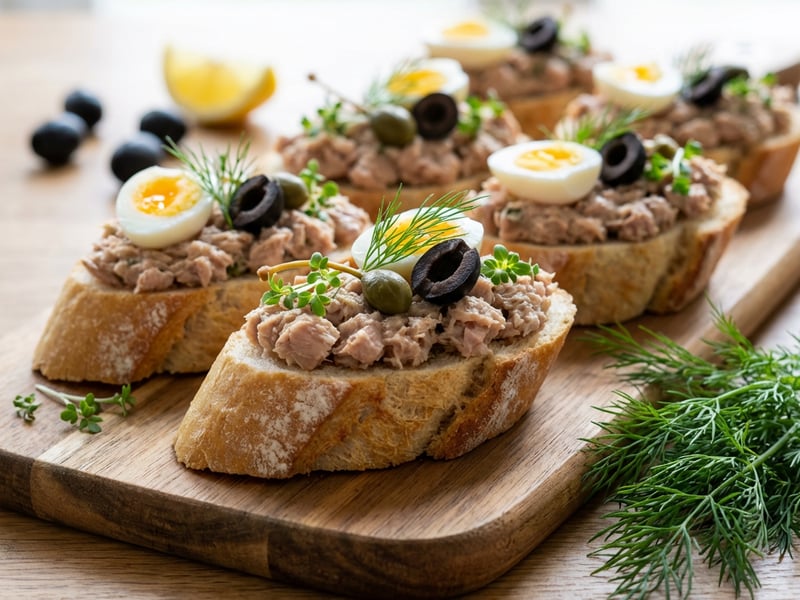 Tuňákové tapas