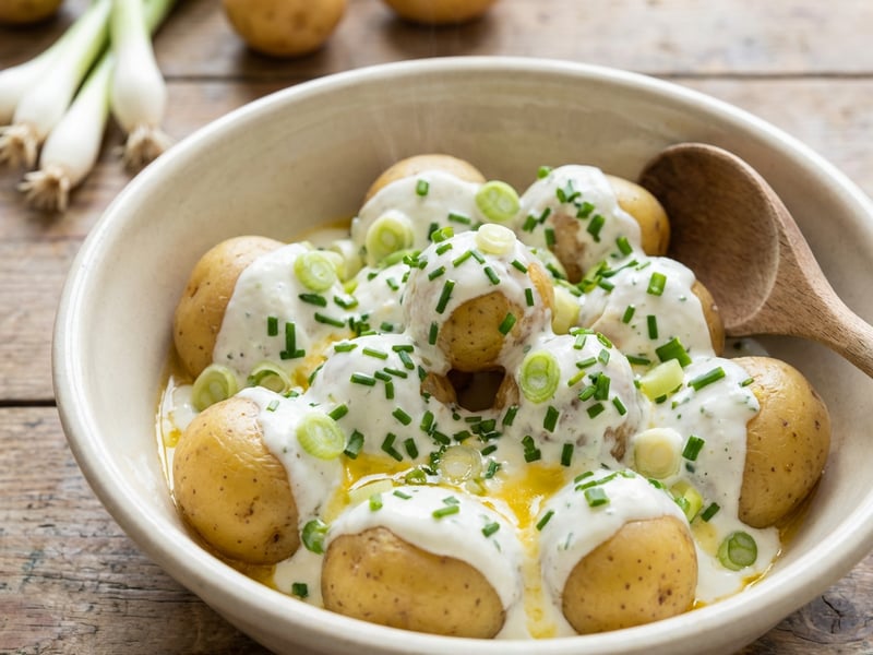 Potatoes with Quark