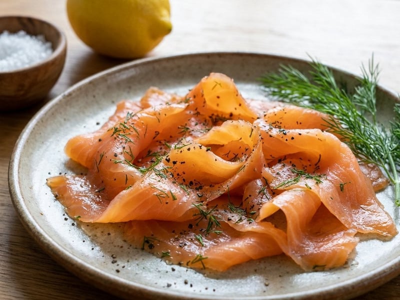 Marinated Salmon - Gravlax