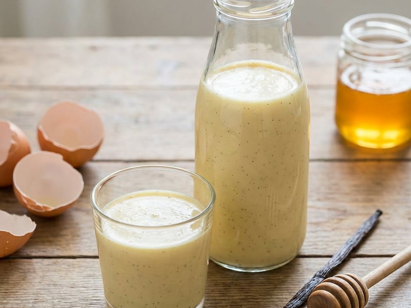 Alcohol-free eggnog