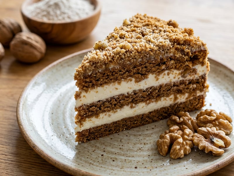 Spelt Honey Cake