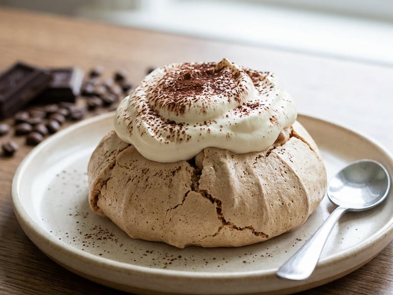 Coffee Pavlova