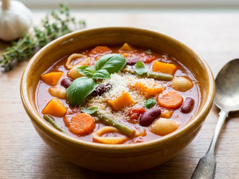 Polévka Minestrone