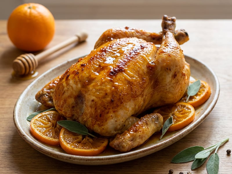Chicken with Oranges