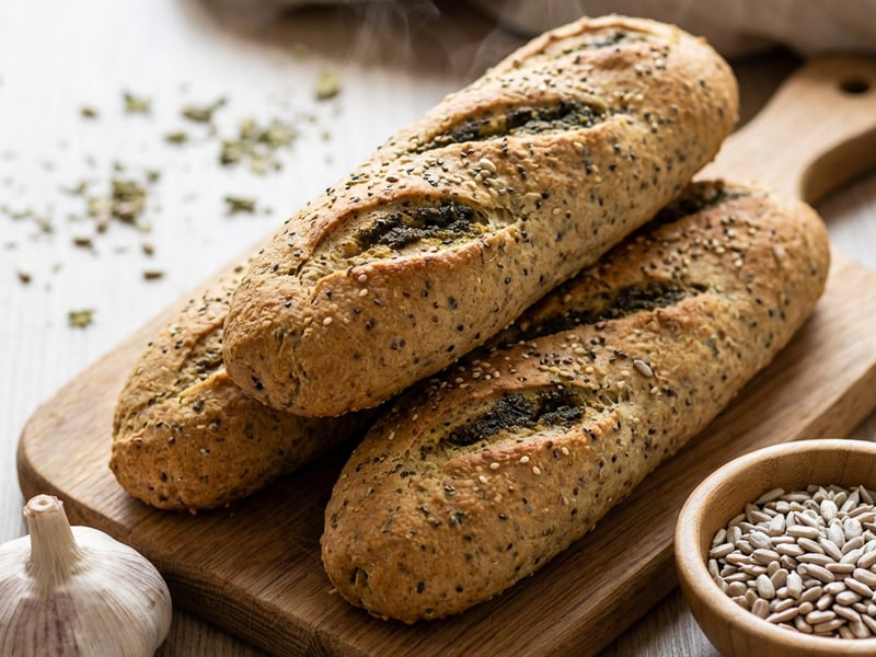 Garlic Baguettes