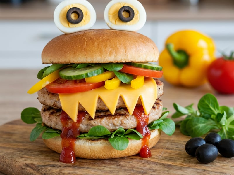 Monster burger
