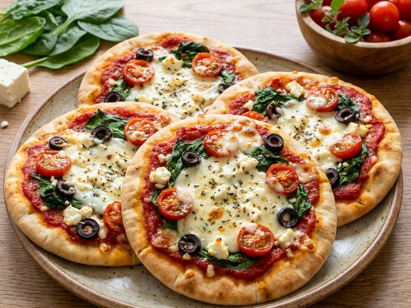Minipizzy z pita chleba