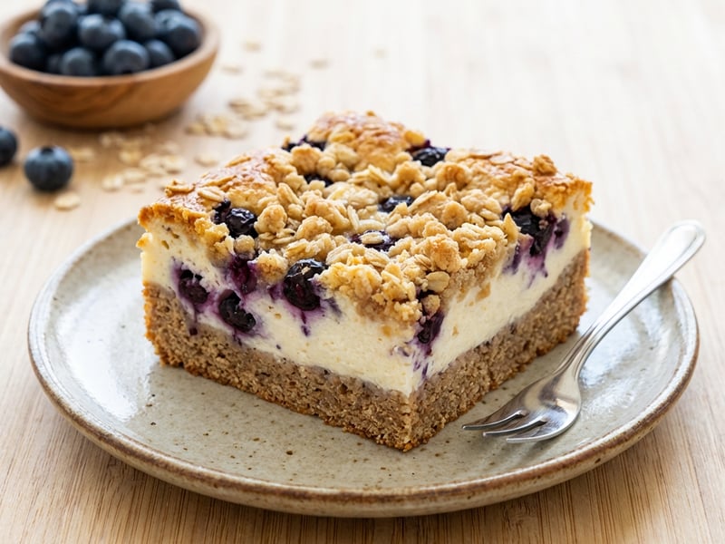 Blueberry Crumble Cake