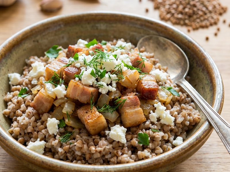 Savory Buckwheat Porridge