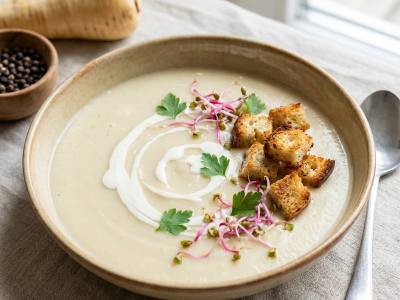 Creamy Parsnip Soup