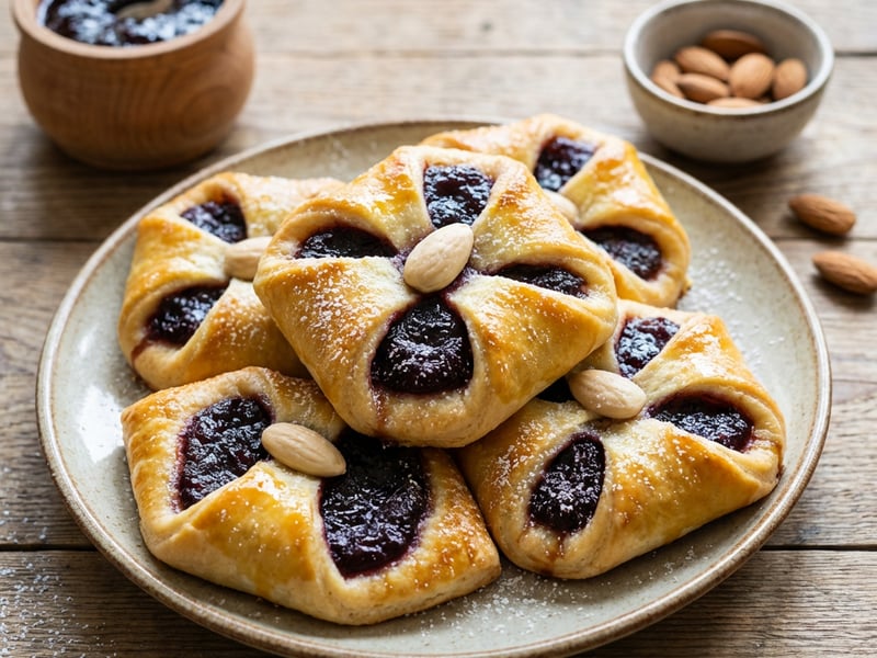 Plum Jam Pastries