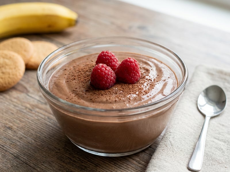 Homemade Banana-Cocoa Pribináček