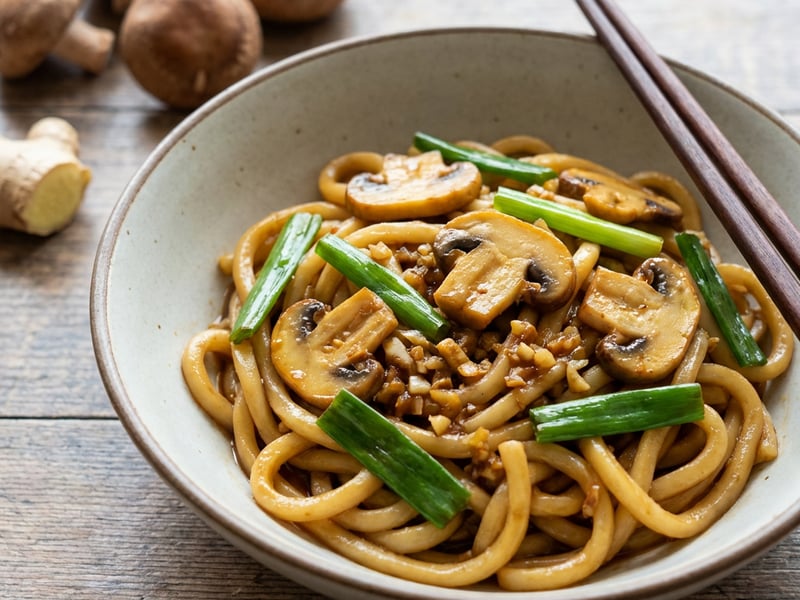 Vegetable Yaki Udon