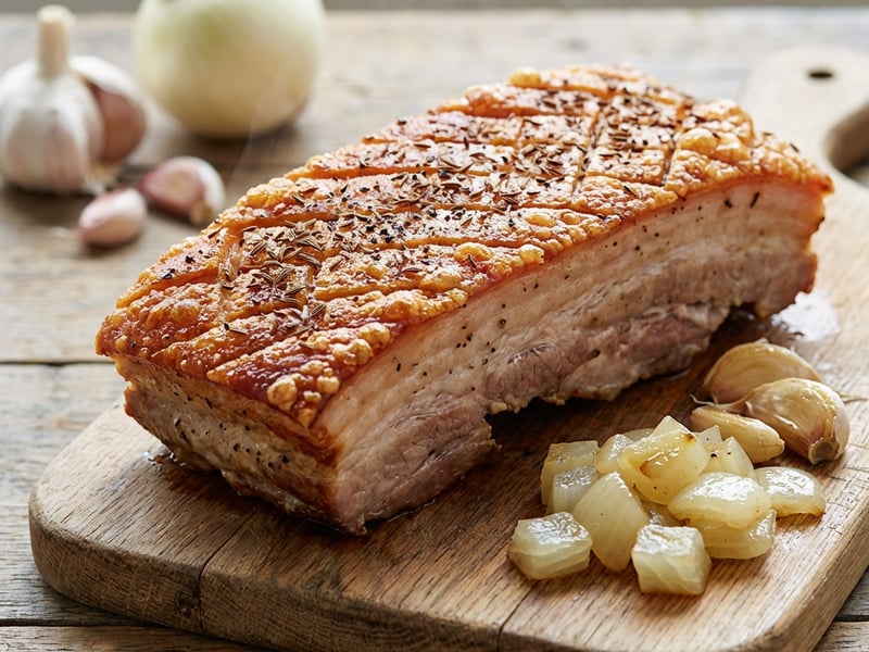 Roasted Pork Belly