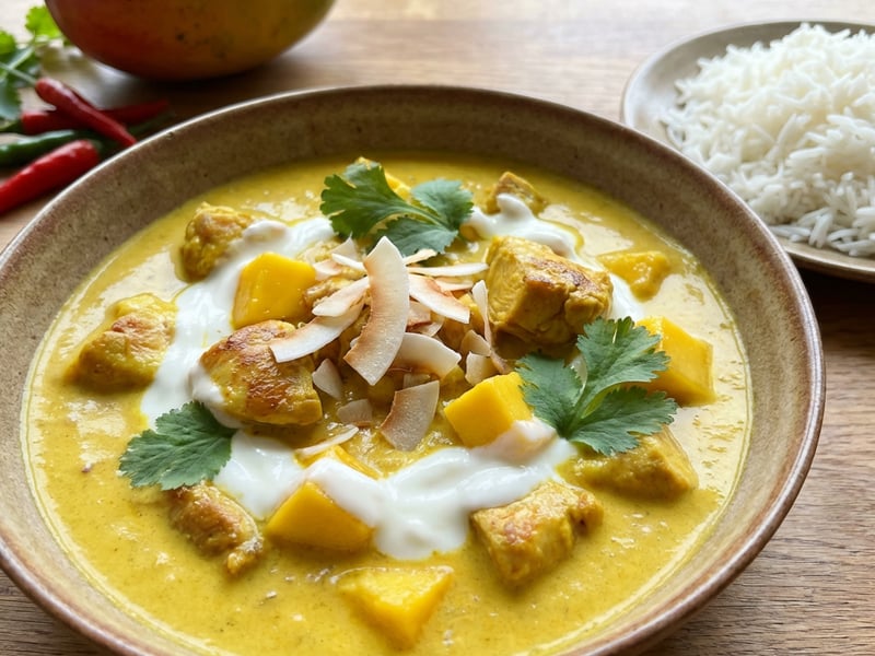 Chicken Curry with Mango