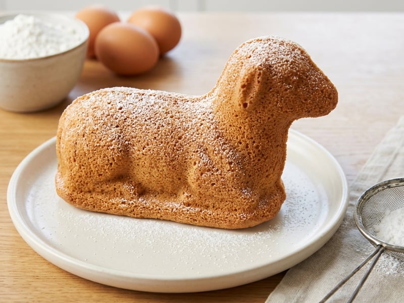 Gluten-free Lamb Cake