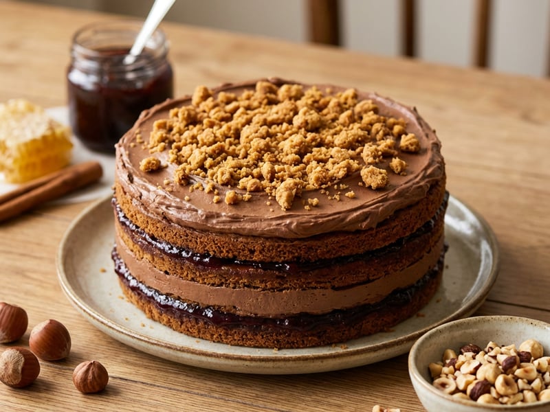 Honey Chocolate Cake
