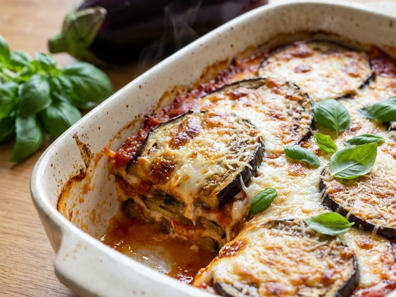Eggplant Lasagna Parmigiana