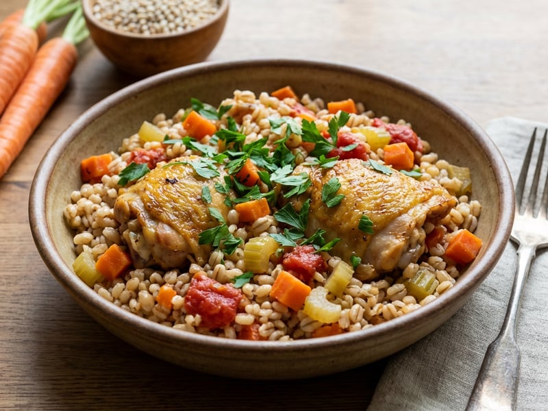 Chicken Thigh Pilaf