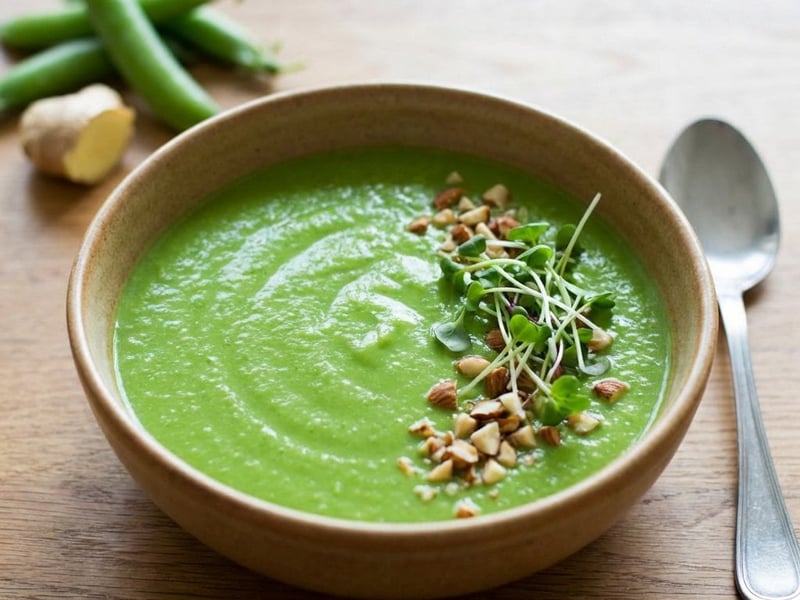 Fresh Spring Pea Soup