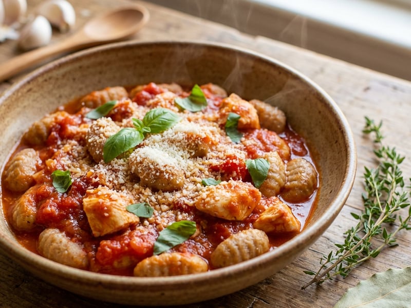 Gnocchi with Tomato Sauce