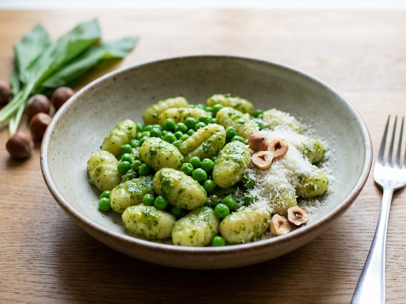Gnocchi with Wild Garlic Pesto