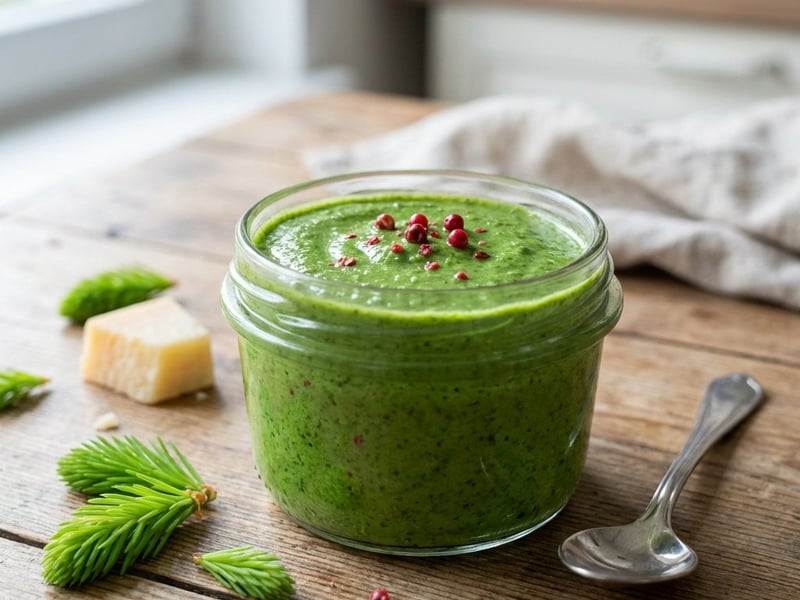 Spruce Shoot Pesto