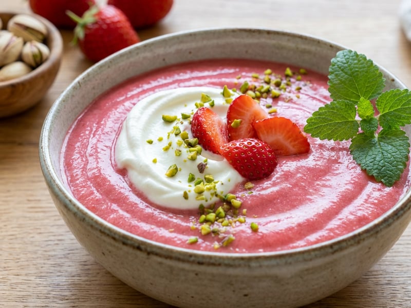 Cold Strawberry Cream