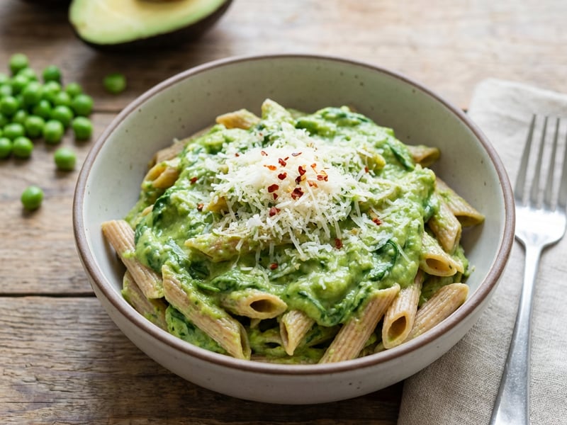 Green Avocado Pasta