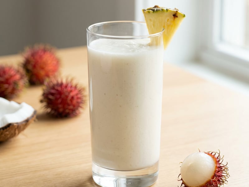 Rambutan smoothie