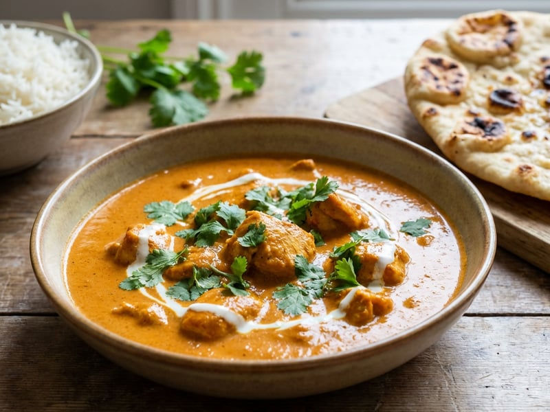 Rychlé Butter chicken