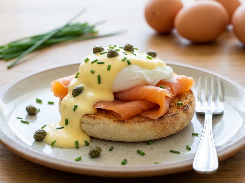 Eggs Benedict with Smoked Salmon
