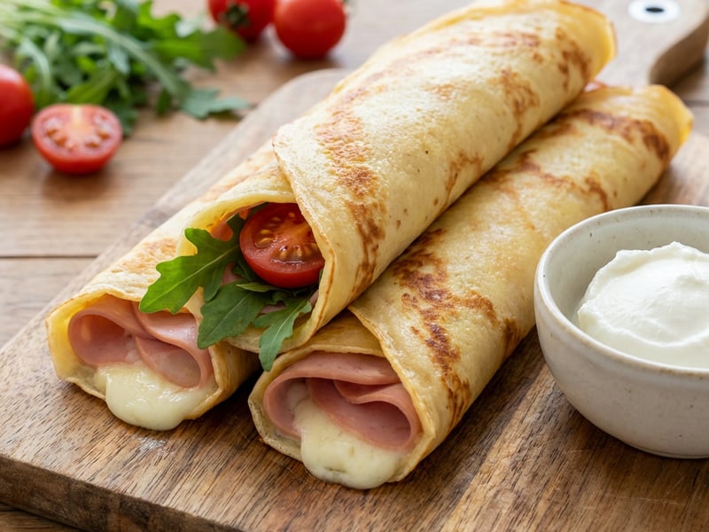 Snack-filled Pancakes