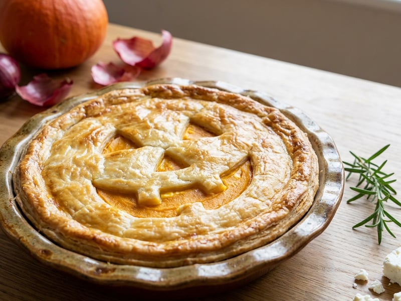 Pumpkin Halloween Pie