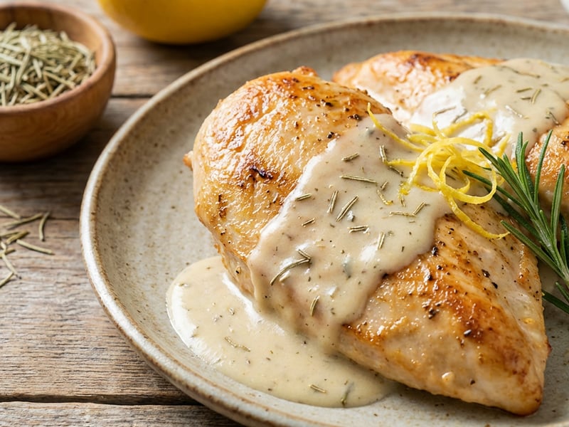 Chicken Breasts with Rosemary