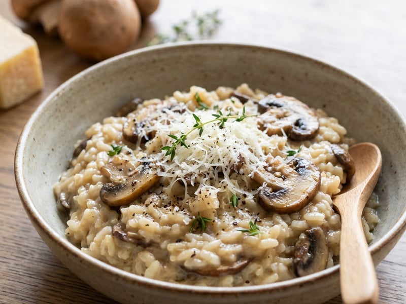 Mushroom Risotto